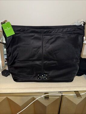kate spade Denise Baby bag Black Nylon Shoulder Tote crossbody